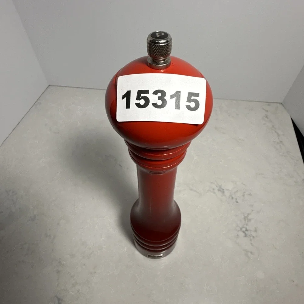 Trudeau Pepper Mill Grinder Professional Restaurant Grinder Red Large 17in PreO